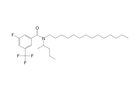 Benzamide, 3-fluoro-5-trifluoromethyl-N-(2-pentyl)-N-tetradecyl-