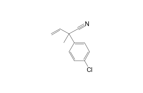 2-(4-chlorophenyl)-2-methyl-3-butenenitrile