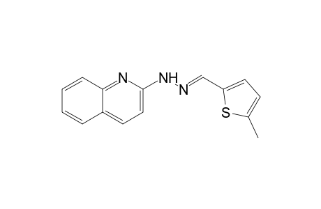 5-methyl-2-thiophenecarboxaldehyde, (2-quinolyl)hydrazone