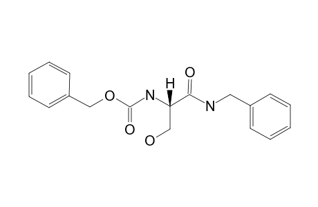(S)-N-BENZYL-2-N-(BENZYLOXYCARBONYL)-AMINO-3-HYDROXYPROPIONAMIDE