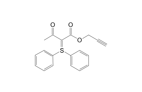 Prop-2-ynyl 2-(diphenylsulfuranylidene)-3-oxobutanoate