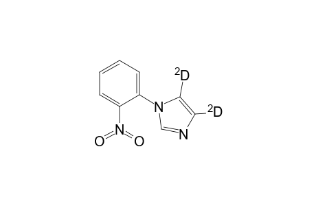 1-(o-nitrophenyl)-4,5-dideuteroimidazole