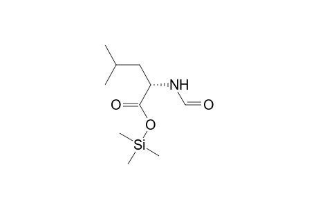 L-Leucine, N-formyl-, trimethylsilyl ester