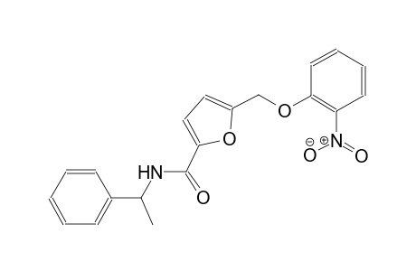 5-[(2-nitrophenoxy)methyl]-N-(1-phenylethyl)-2-furamide