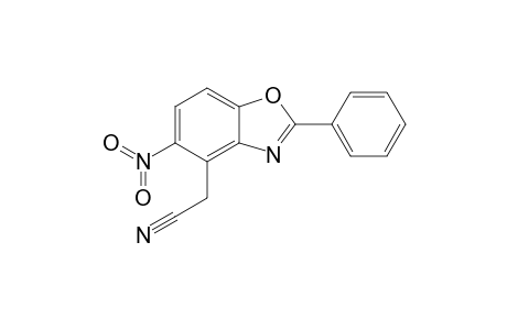 2-(5-nitro-2-phenyl-1,3-benzoxazol-4-yl)acetonitrile