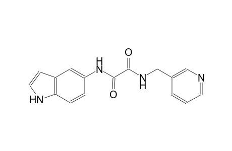 ethanediamide, N~1~-(1H-indol-5-yl)-N~2~-(3-pyridinylmethyl)-