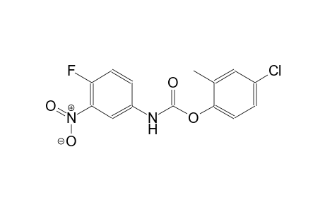 4-chloro-2-methylphenyl 4-fluoro-3-nitrophenylcarbamate