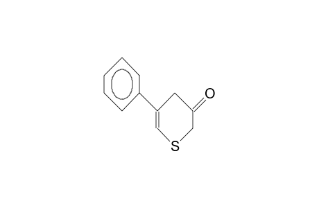 5-Phenyl-4H-thiopyran-3-one
