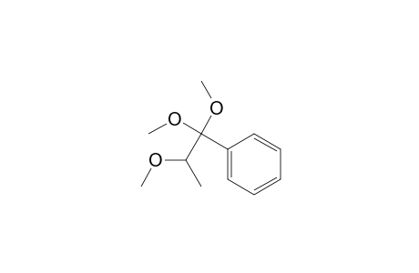 Benzene, (1,1,2-trimethoxypropyl)-