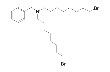 Benzyl amine, N-bi[8-bromooctyl]-