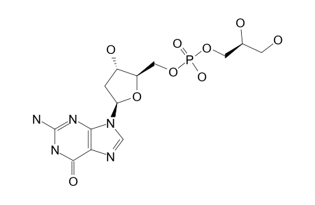 5'-O-(SN-GLYCERO-3-PHOSPHORYL)-2'-DEOXYGUANOSINE