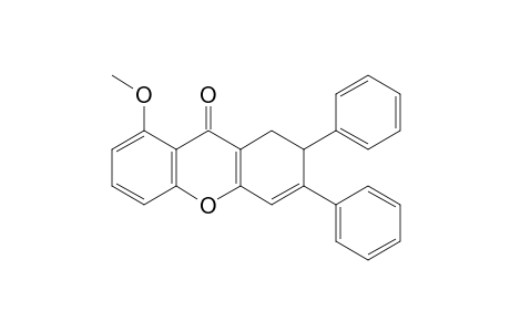 1-Methoxy-6,7-diphenyl-7,8-dihydro-9H-xanthen-9-one