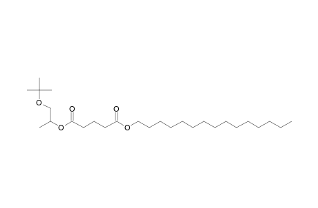 Glutaric acid, 1-(tert-butoxy)prop-2-yl pentadecyl ester