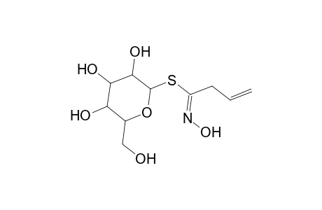 1-S-[(1E)-N-Hydroxy-3-butenimidoyl]-1-thiohexopyranose