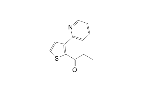 1-(3-pyridin-2-ylthiophen-2-yl)propan-1-one