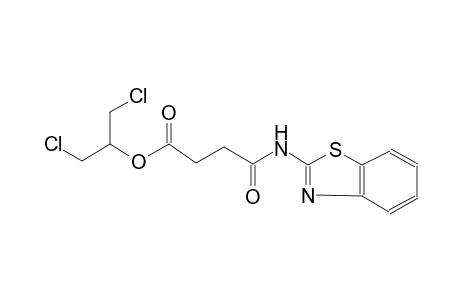 2-chloro-1-(chloromethyl)ethyl 4-(1,3-benzothiazol-2-ylamino)-4-oxobutanoate