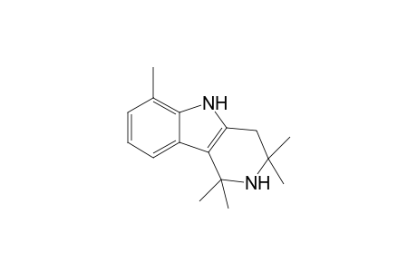 2,2,4,4,8-Pentamethyl-1,2,3,4-tetrahydro-.gamma.-carboline