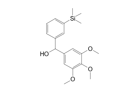 (3,4,5-trimethoxyphenyl)(3-(trimethylsilyl)phenyl)methanol