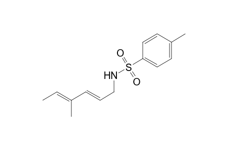 4-Methyl-N-((2E,4E)-4-methylhexa-2,4-dien-1-yl)benzenesulfonamide
