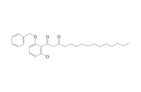 Phenol, 3-benzyloxy-2-[3-oxo-pentadecanoyl]-