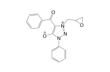 3-OXIRANYLMETHYL-1-PHENYL-4-PHENYLCARBAMOYL-1-H-1,2,3-TRIAZOL-3-IUM-5-OLATE