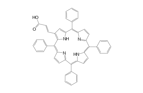 2-(2-Carboxyvinyl)-5,10,15,20-tetraphenylporphyrin