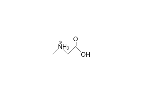Methylamino-acetic acid, cation