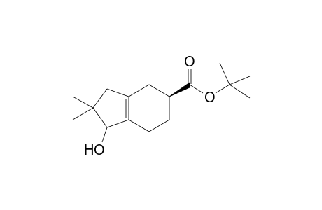 t-Butyl 2,3,4,5,6,7-hexahydro-1-hydroxy-2,2-dimethyl-1H-indene-5 / 6-carboxylate