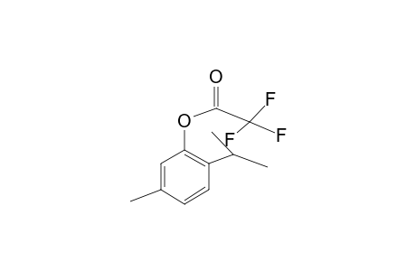 o-Trifluoroacetyl-thymol