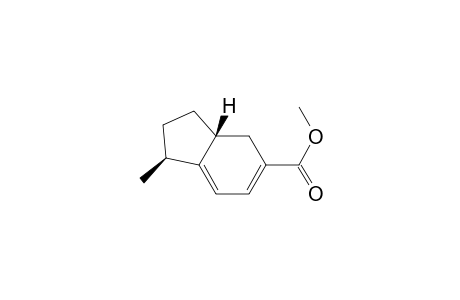 1H-Indene-5-carboxylic acid, 2,3,3a,4-tetrahydro-1-methyl-, methyl ester, cis-(.+-.)-