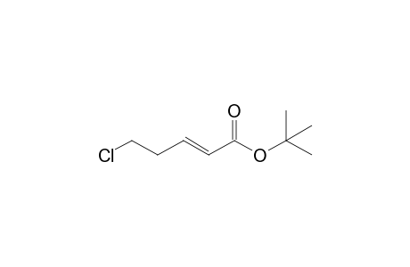 (E)-5-chloro-2-pentenoic acid tert-butyl ester