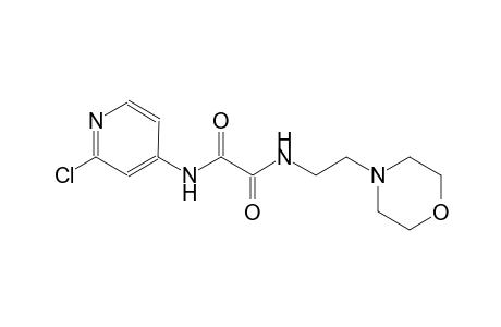 ethanediamide, N~1~-(2-chloro-4-pyridinyl)-N~2~-[2-(4-morpholinyl)ethyl]-