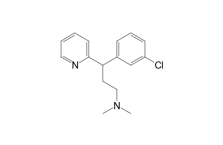 3-(3-Chlorophenyl)-N,N-dimethyl-3-(2-pyridyl)propan-1-amine
