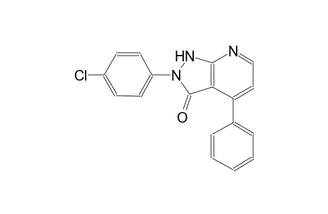 3H-pyrazolo[3,4-b]pyridin-3-one, 2-(4-chlorophenyl)-1,2-dihydro-4-phenyl-