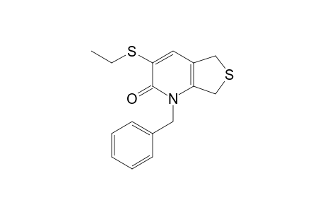 1-Benzyl-3-(ethylthio)-5,7-dihydrothieno[3,4-b]pyridin-2-one