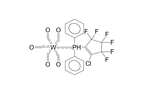 DIPHENYL(2-CHLORO-3,3,4,4,5,5-HEXAFLUOROCYCLOPENTENYL)PHOSPHINE-TUNGSTEN PENTACARBONYL