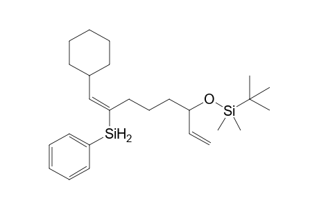 (1E)-6-[(tert-Butyldimethylsilyl)oxy]-1-(cyclohexyl)-2-(phenylsilyl)-1,7-octadiene