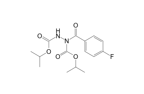 Diisopropyl 1-(4-fluorobenzoyl)hydrazine-1,2-dicarboxylate