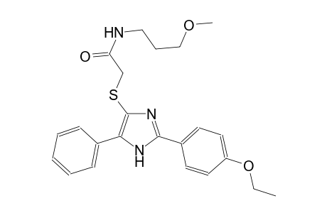 acetamide, 2-[[2-(4-ethoxyphenyl)-5-phenyl-1H-imidazol-4-yl]thio]-N-(3-methoxypropyl)-