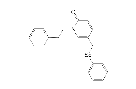1-Phenylethyl-5-(phenylselenomethyl)-1H-pyridin-2-one