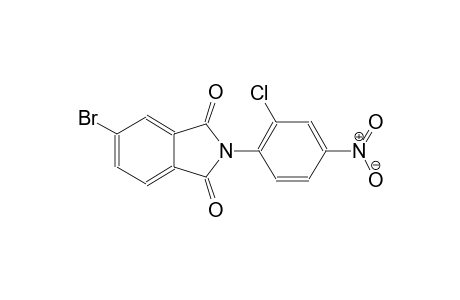 1H-isoindole-1,3(2H)-dione, 5-bromo-2-(2-chloro-4-nitrophenyl)-