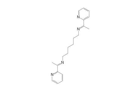 N,N'-BIS-(1-PYRIDIN-2-YL-ETHYLIDENE)-HEXANE-1,6-DIAMINE;DIACHDA
