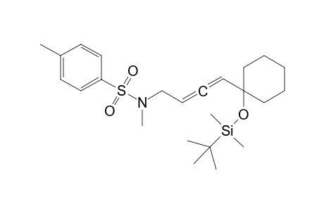 (S) N-(4-(1-((tert-Butyldimethylsilyl)oxy)cyclohexyl)buta-2,3-dien-1-yl)-N,4-dimethylbenzenesulfonamide