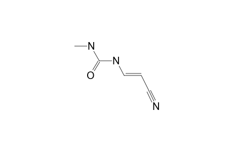 TRANS-3-[N(3)-METHYLUREIDO]-ACRYLONITRILE