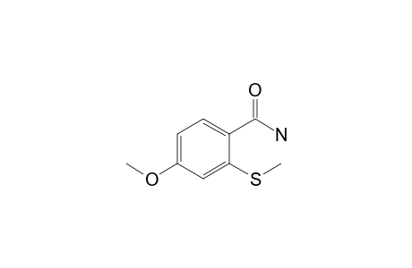 4-Methoxy-2-(methylthio)benzamide