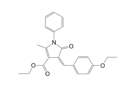 1H-pyrrole-3-carboxylic acid, 4-[(4-ethoxyphenyl)methylene]-4,5-dihydro-2-methyl-5-oxo-1-phenyl-, ethyl ester, (4Z)-