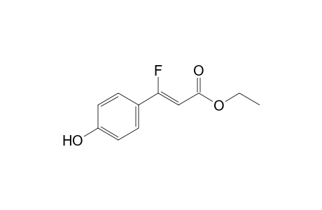 (Z)-Ethyl 3-(4-hydroxyphenyl)-3-fluoro-2-propenoate