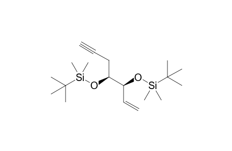 (3S,4S)-3,4-Bis(tert-butyldimethylsilyloxy)hept-1-en-6-yne