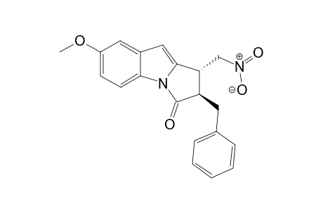 (1S,2R)-2-benzyl-7-methoxy-1-(nitromethyl)-1H-pyrrolo[1,2-a]indol-3(2H)-one
