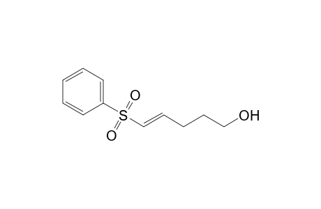 5-Hydroxy-1-phenylsulfonylpent-1-ene